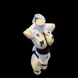 Flirty Maid Lingerie Set – Sexy Roleplay Costume
