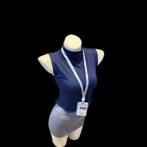 Grey Secretary Uniform & Black Stockings – Confident, Sexy & Alluring