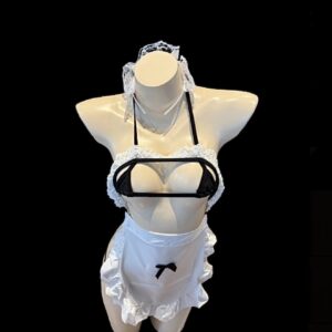 Cut-Out Chef Lingerie Home Outfit – Sexy Maid & Kitchen Roleplay
