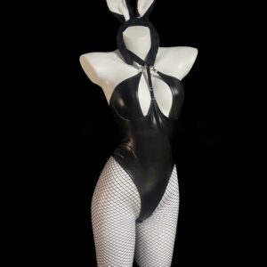 Crotchless Patent Leather Bodysuit – Sexy Fetish Lingerie